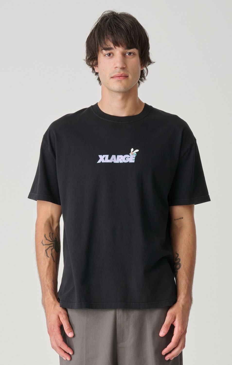 X LARGE MENS WASP SS TEE - PIGMENT BLACK
