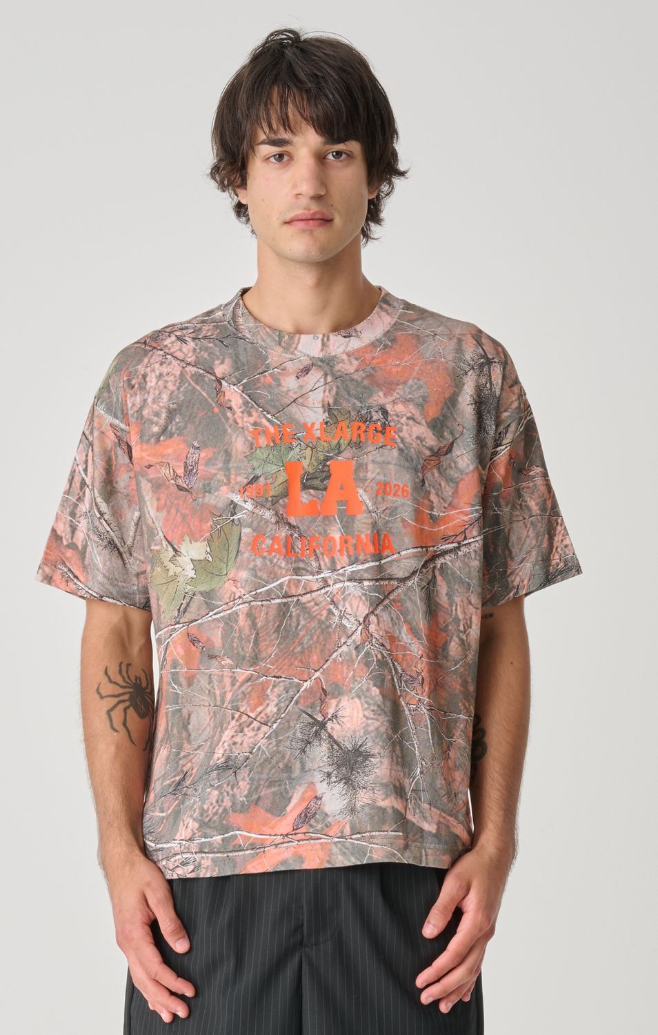 X LARGE MENS LA CAMO GORILLA FIT SS TEE - REAL TREE CAMO