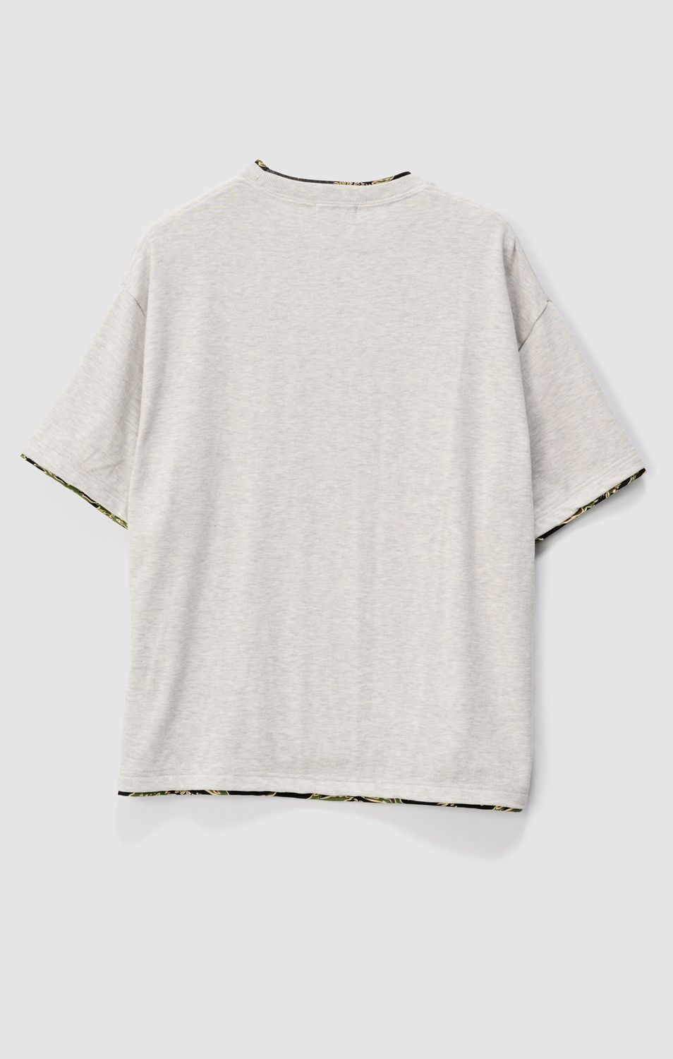 X LARGE MENS DOUBLE LAYER GORILLA FIT SS TEE - ASH HEATHER