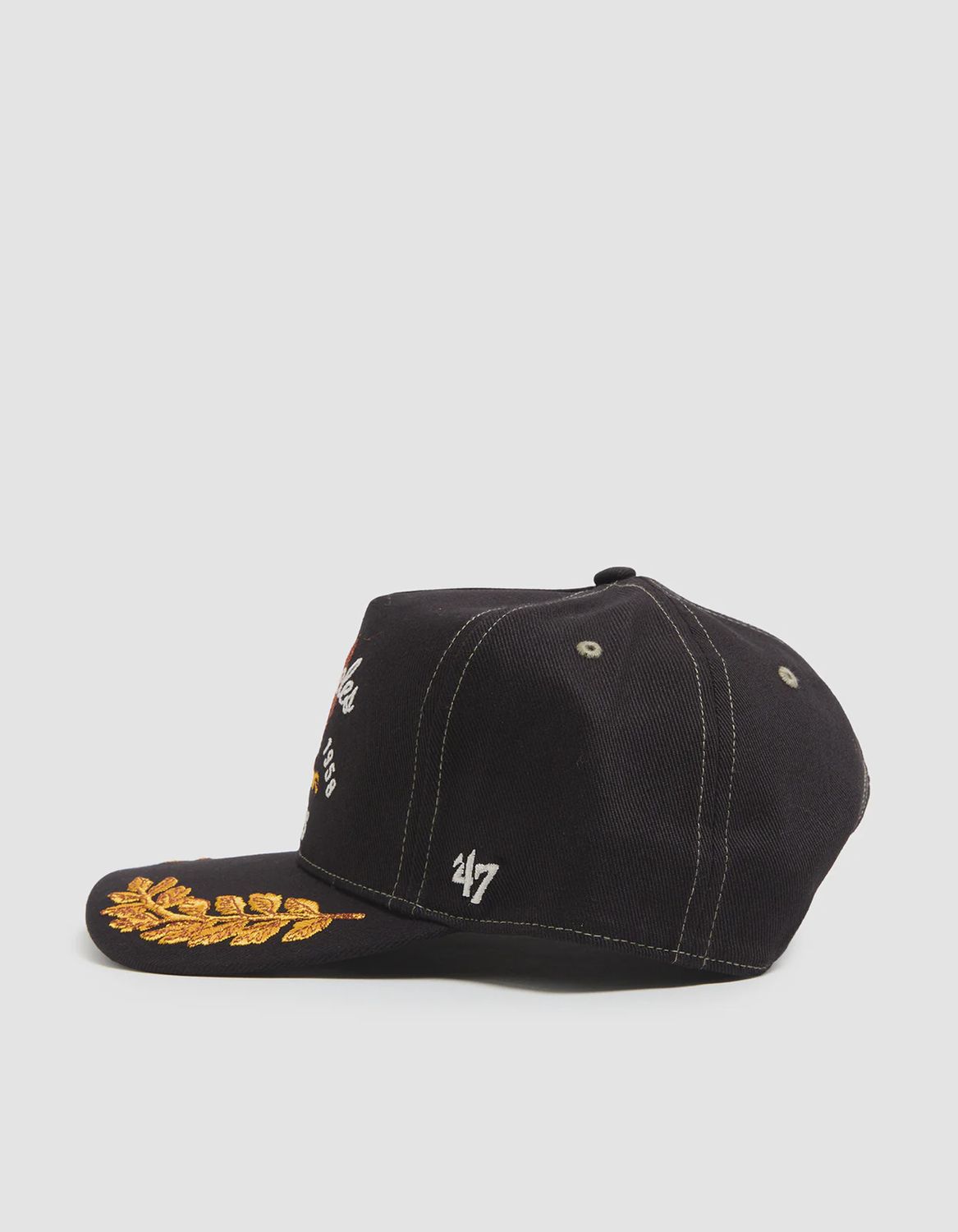 47 HITCH KEEPSAKE MLB LA DODGERS CAP - BLACK