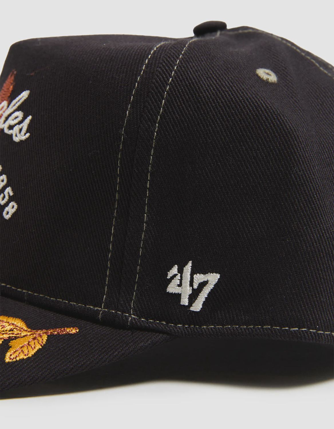 47 HITCH KEEPSAKE MLB LA DODGERS CAP - BLACK