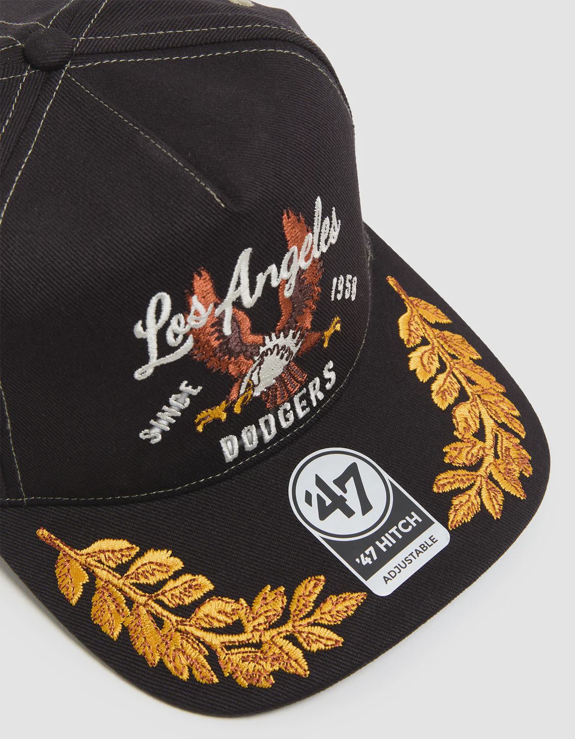 47 HITCH KEEPSAKE MLB LA DODGERS CAP - BLACK
