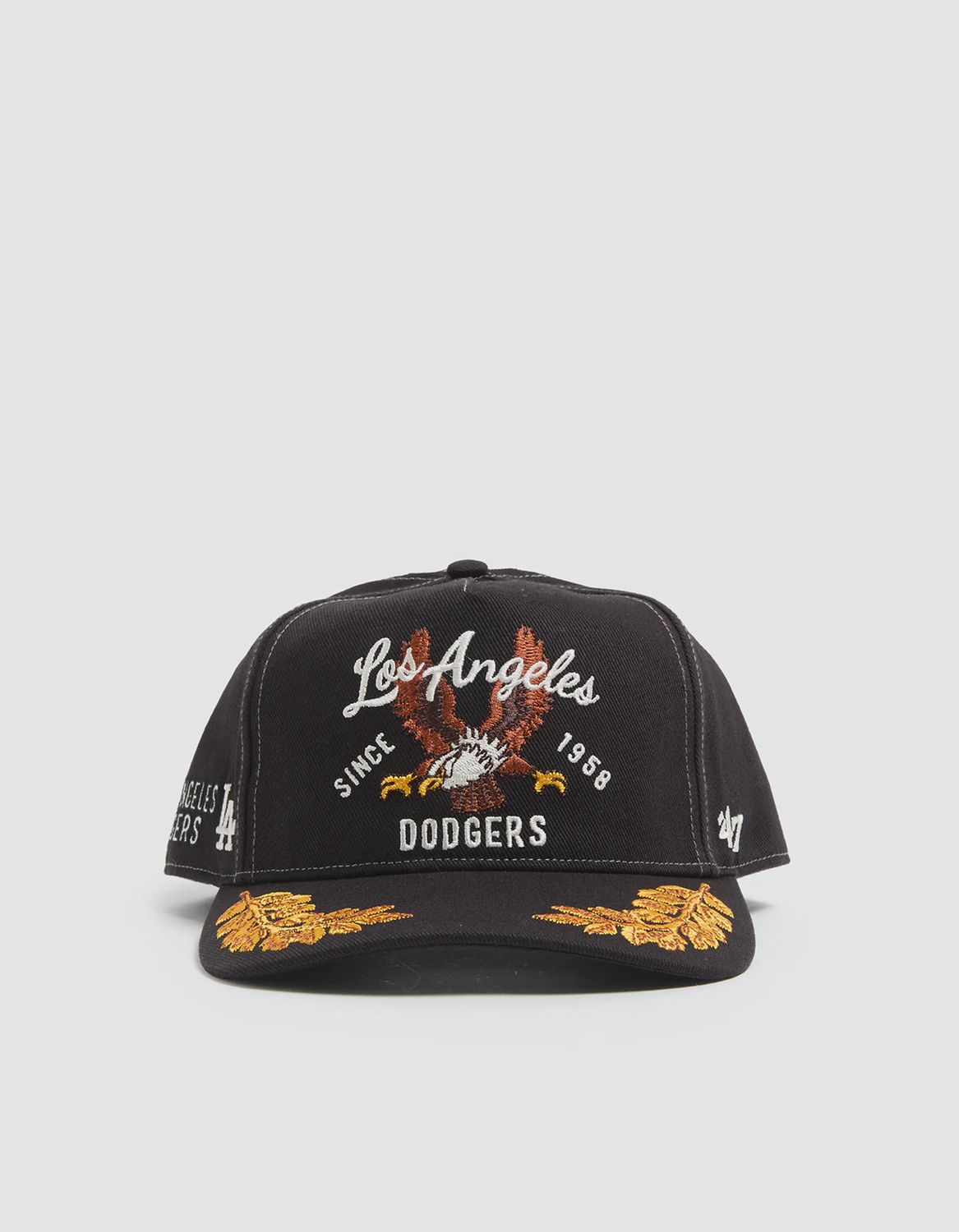47 HITCH KEEPSAKE MLB LA DODGERS CAP - BLACK