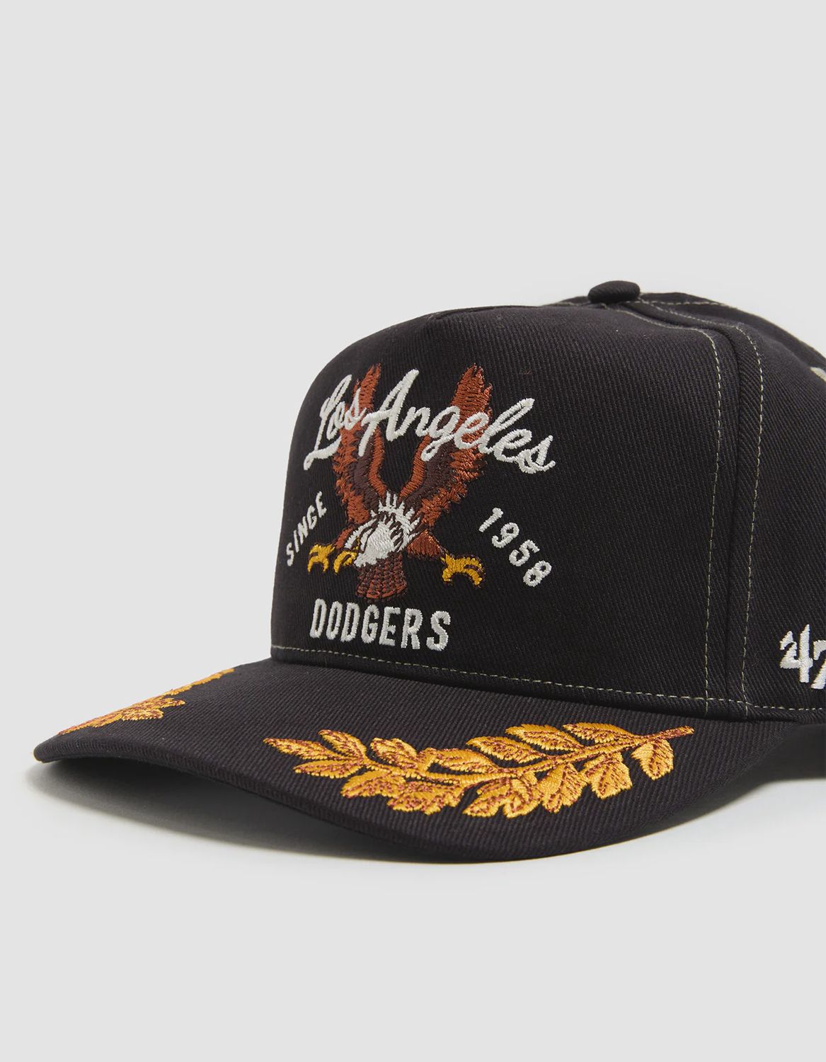 47 HITCH KEEPSAKE MLB LA DODGERS CAP - BLACK