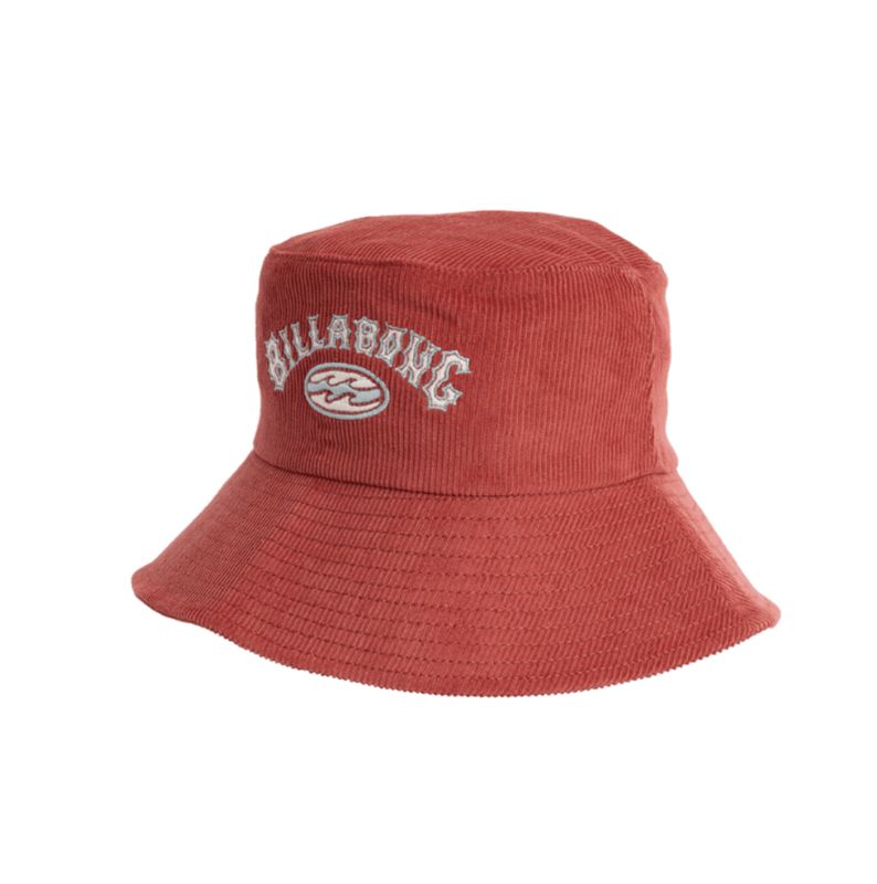 BILLABONG WOMENS LIVING 73 BUCKET HAT - RED CRUSH