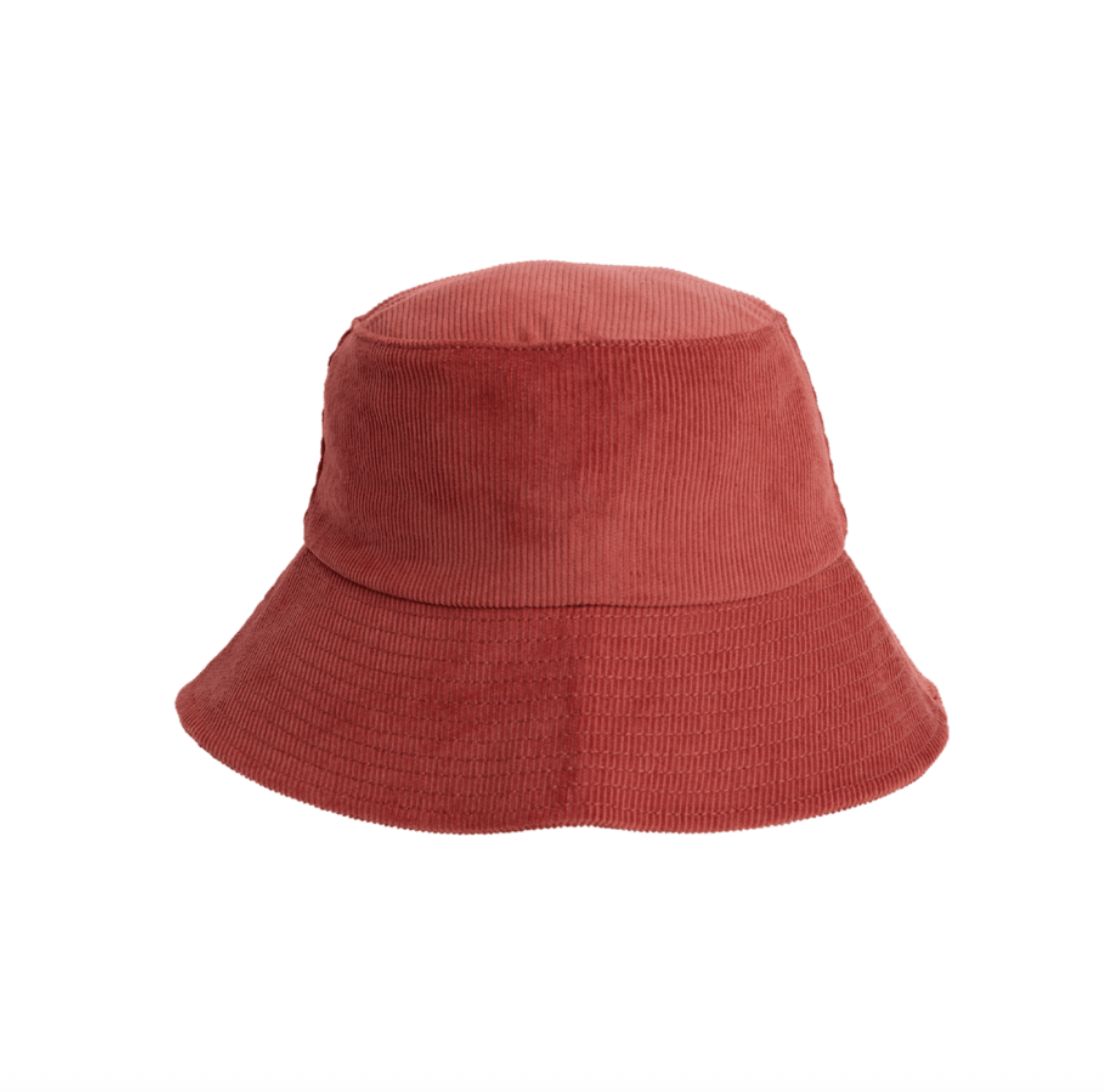 BILLABONG WOMENS LIVING 73 BUCKET HAT - RED CRUSH