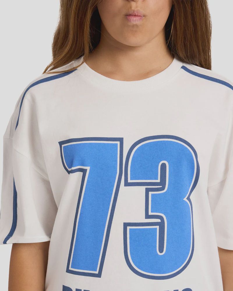 BILLABONG TEEN GIRLS BREAKER SQUAD SS TEE - SALT CRYSTAL