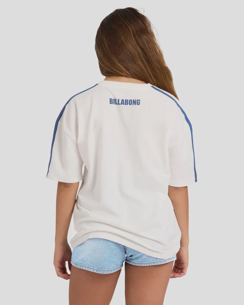 BILLABONG TEEN GIRLS BREAKER SQUAD SS TEE - SALT CRYSTAL