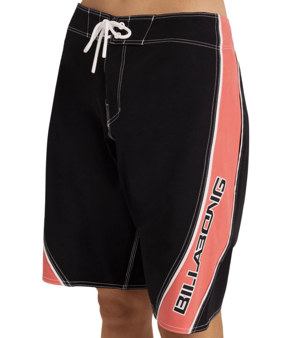 BILLABONG WOMENS JOYRIDE BOARDSHORT - BLACK PEBBLE