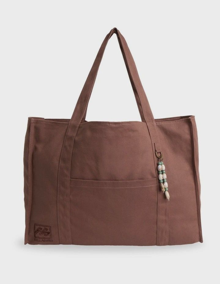BILLABONG WOMENS GETAWAY TOTE BAG - ESPRESSO