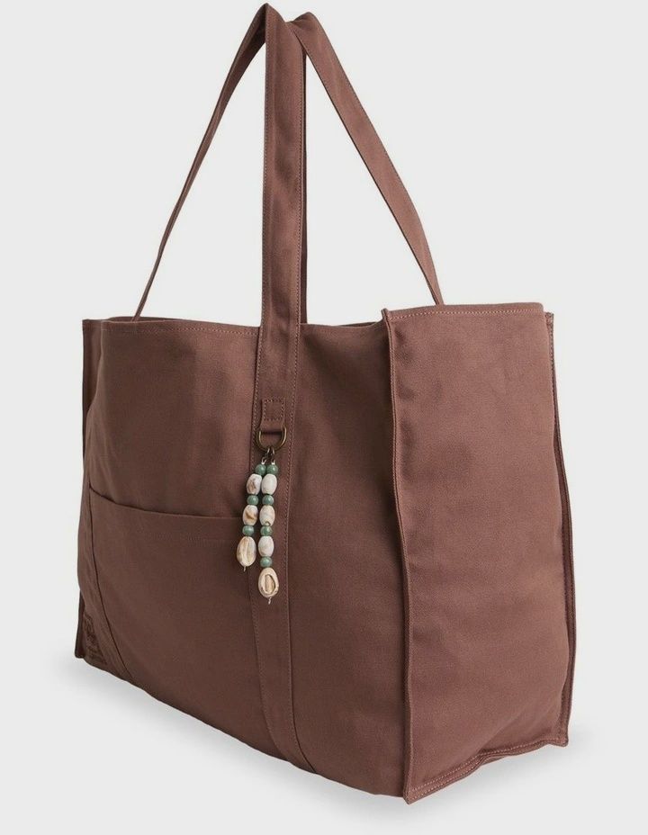 BILLABONG WOMENS GETAWAY TOTE BAG - ESPRESSO