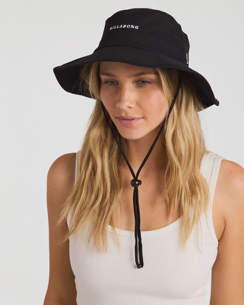 BILLABONG WOMENS PACIFIC HAT - BLACK
