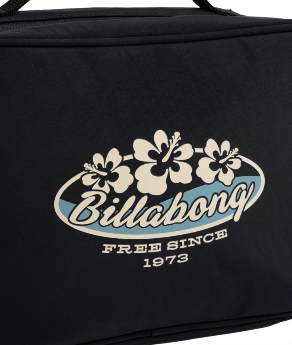 BILLABONG WOMENS SEEKER BEAUTY CASE - OFF BLACK