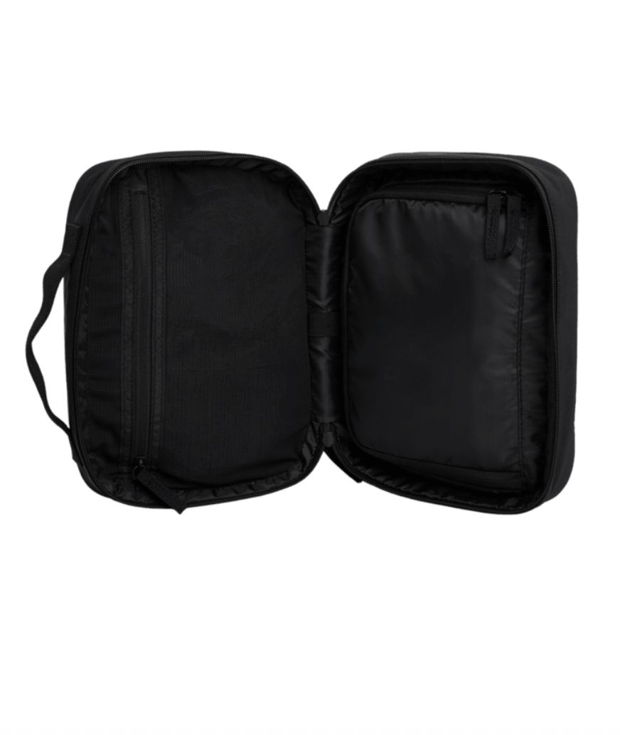 BILLABONG WOMENS SEEKER BEAUTY CASE - OFF BLACK