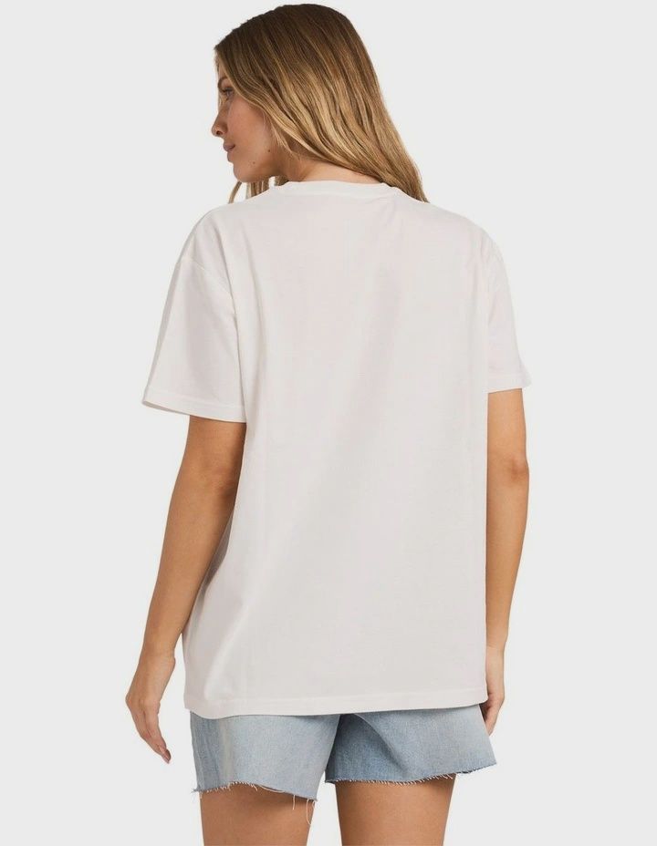 BILLABONG WOMENS SURF HIGH SS TEE - SALT CRYSTAL