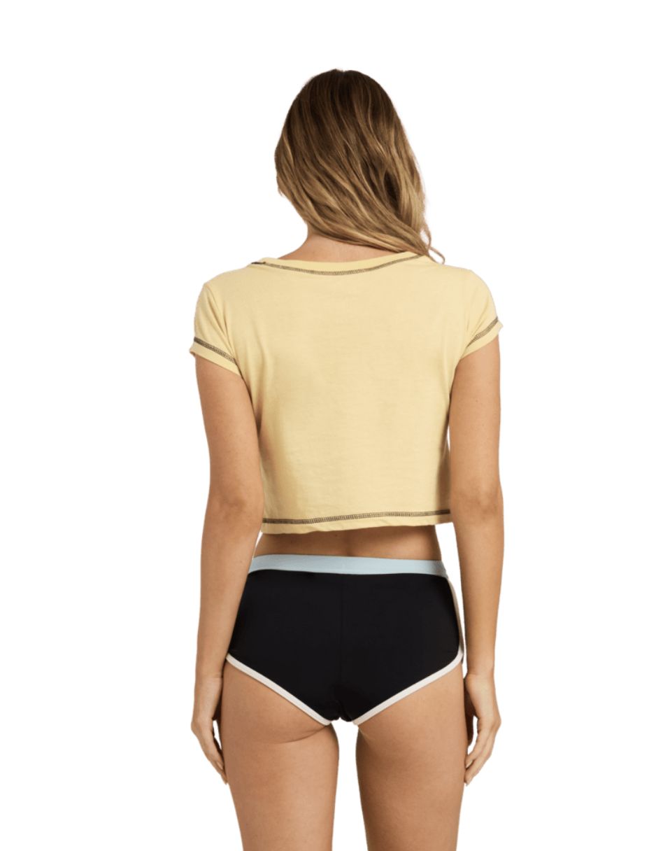 BILLABONG WOMENS STARSURFER SS TEE - GOLDEN DAYS