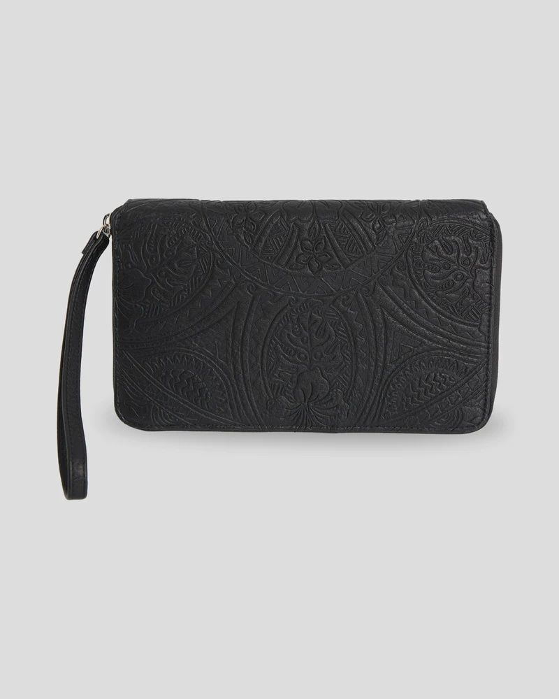 BILLABONG WOMENS TROPICAL RHAPSODY TRAVEL WALLET - BLACK