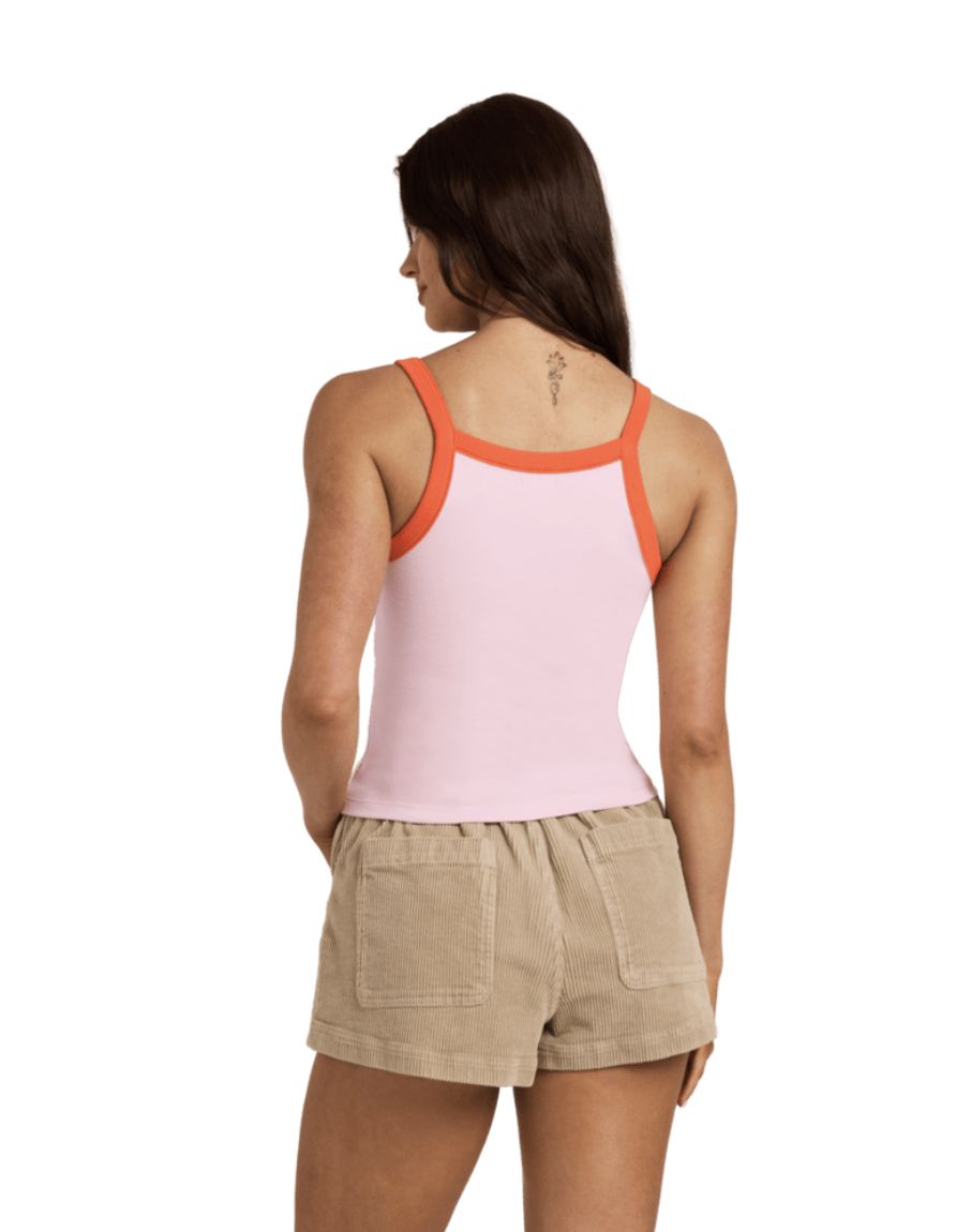 BILLABONG WOMENS WILDLIGHT TANK - CANDY PINK