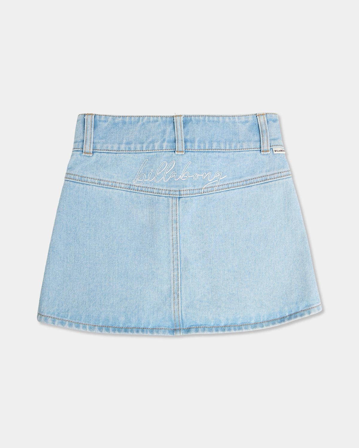 BILLABONG TEEN GIRLS SUNSET DRIFT SKIRT - WATERDROP BLUE