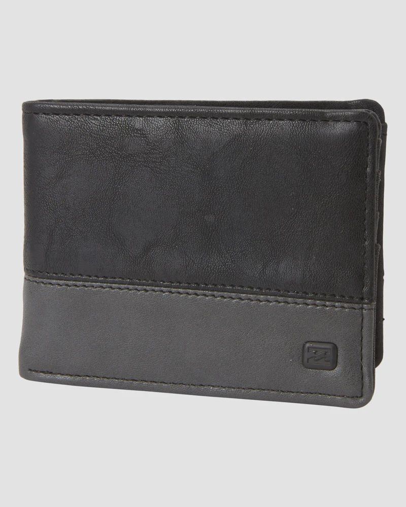BILLABONG MENS DIMENSION WALLET - BLACK CHAR
