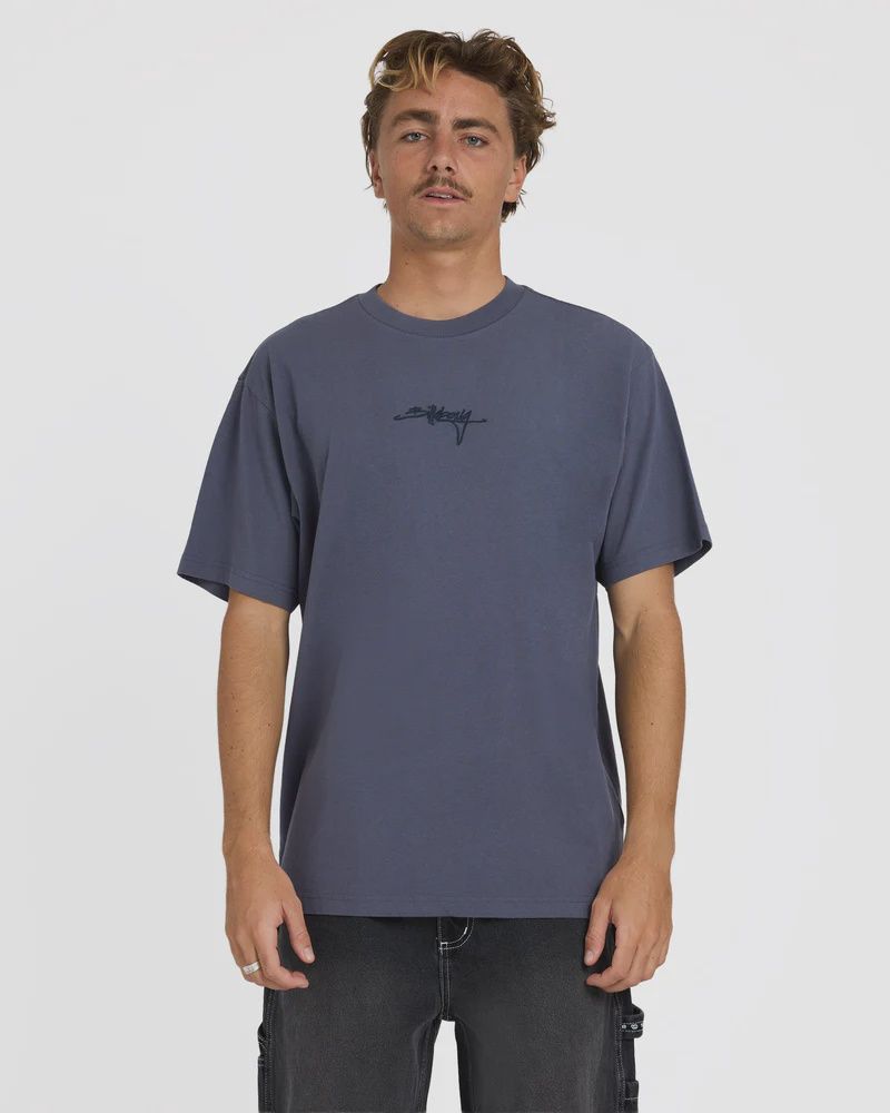 BILLABONG MENS IDENTIFIED SS TEE - ODYSSEY GREY