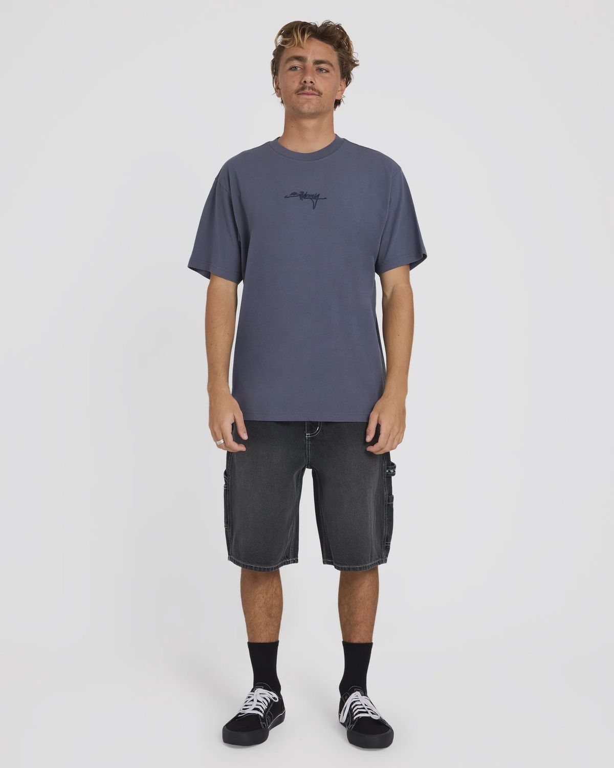 BILLABONG MENS IDENTIFIED SS TEE - ODYSSEY GREY