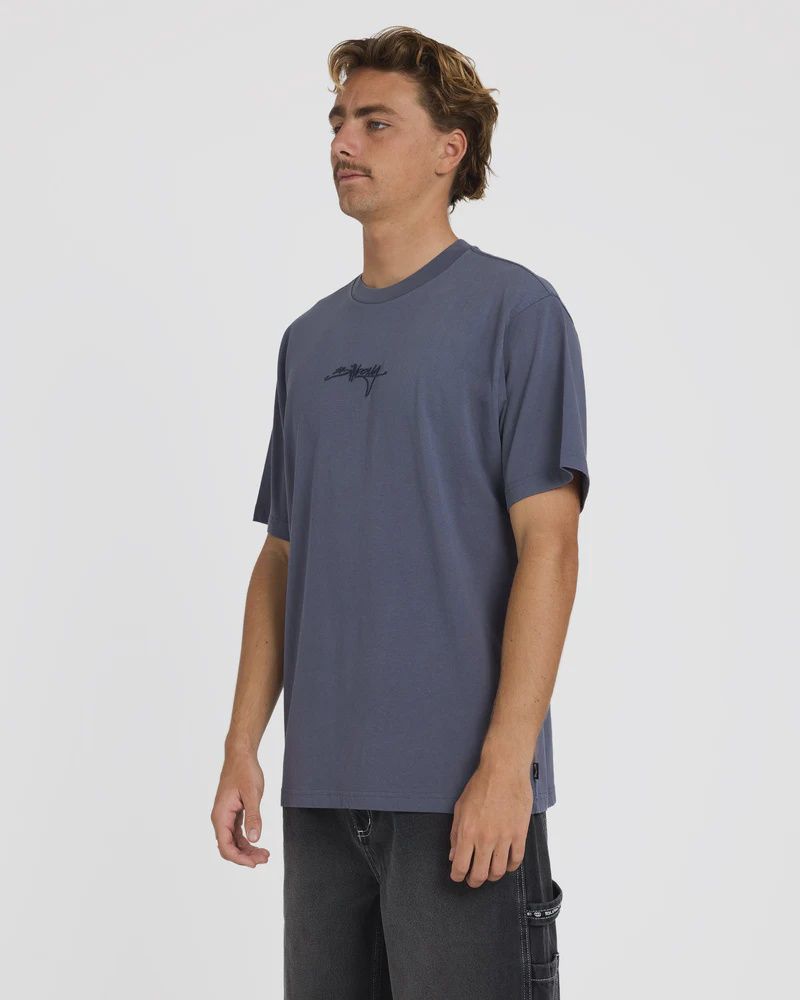 BILLABONG MENS IDENTIFIED SS TEE - ODYSSEY GREY