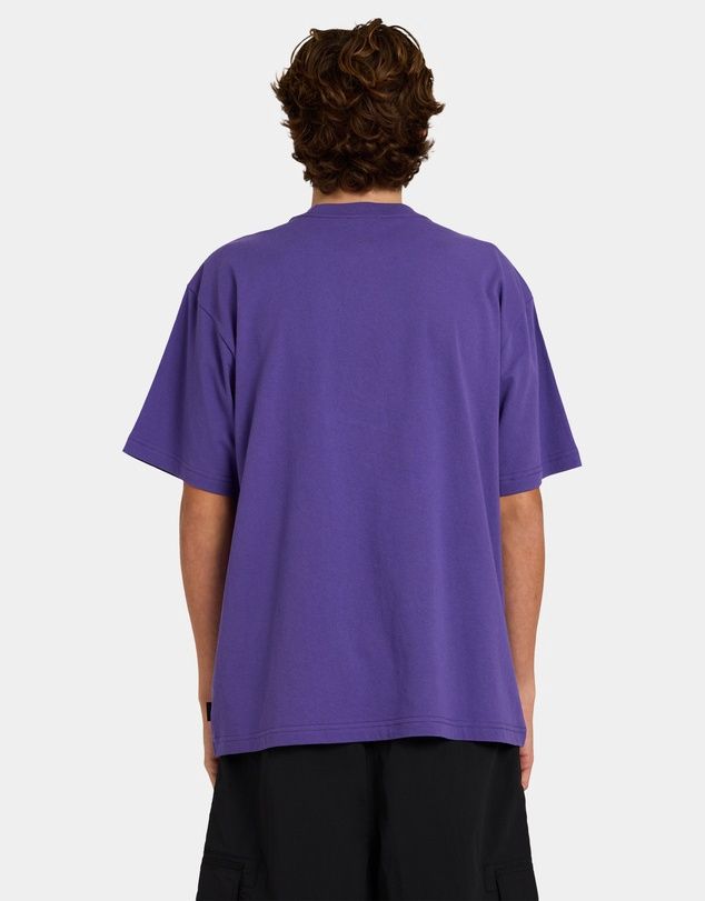BILLABONG MENS SPEC LOCK SS TEE- PURPLE