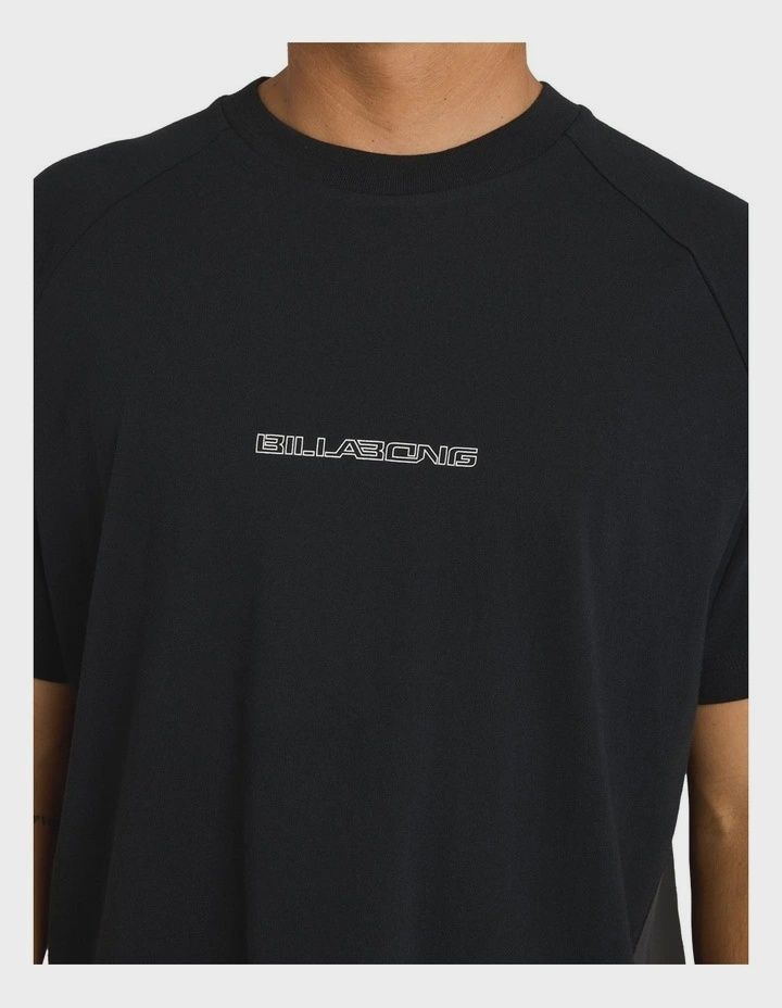 BILLABONG MENS SPEC STITCH SS TEE - BLACK
