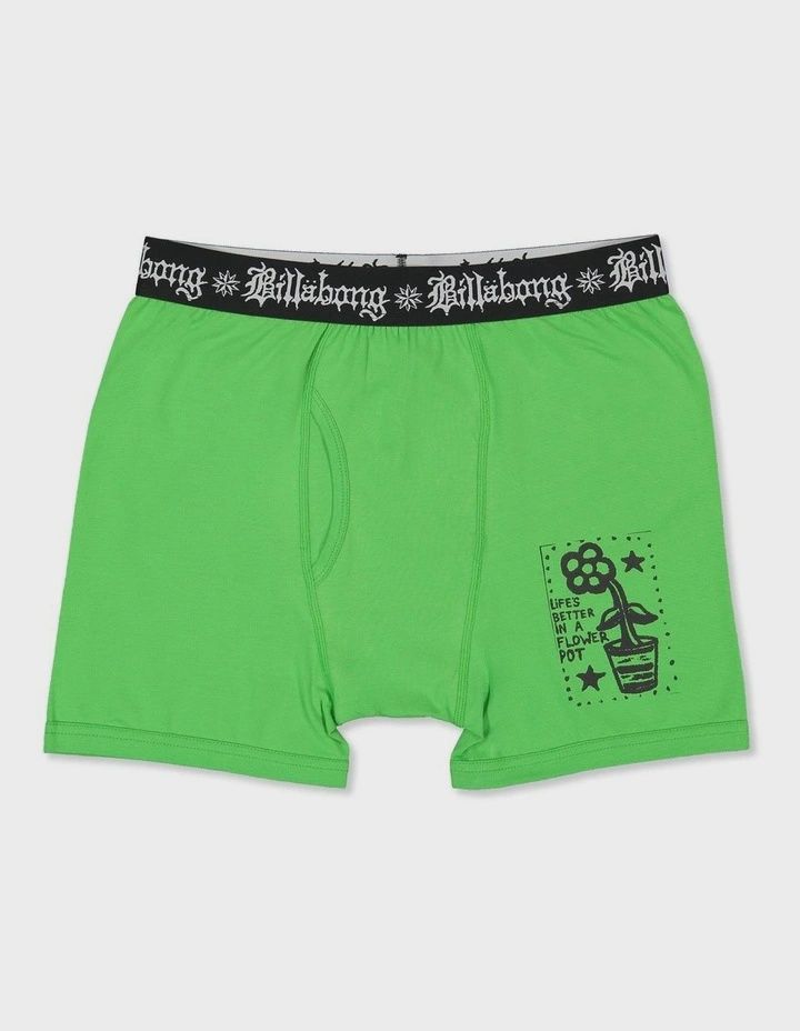 BILLABONG MENS CREED FLOWER POT BRIEF 3 PACK - MULTI