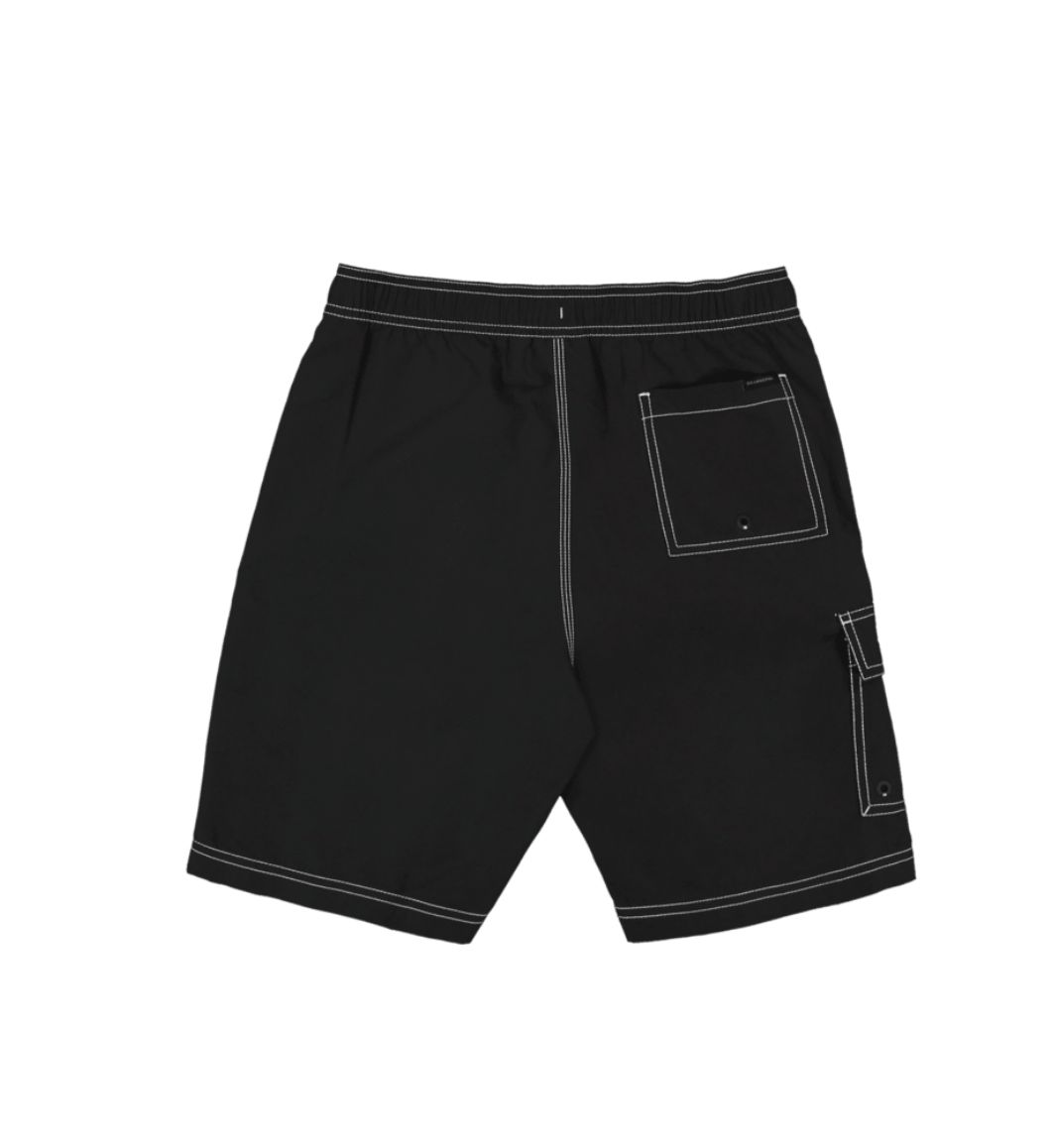 BILLABONG TEEN BOYS THROW ON BOARDSHORT - BLACK