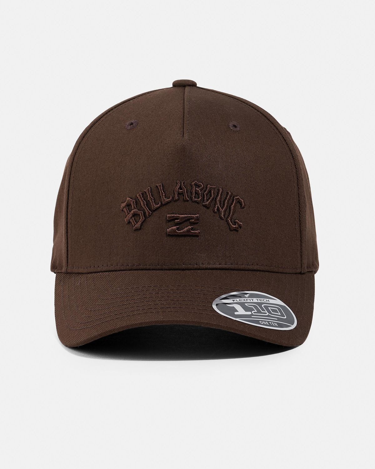 BILLABONG MENS ARCH FLEXFIT 110 SNAPBACK CAP - COFFEE BEAN