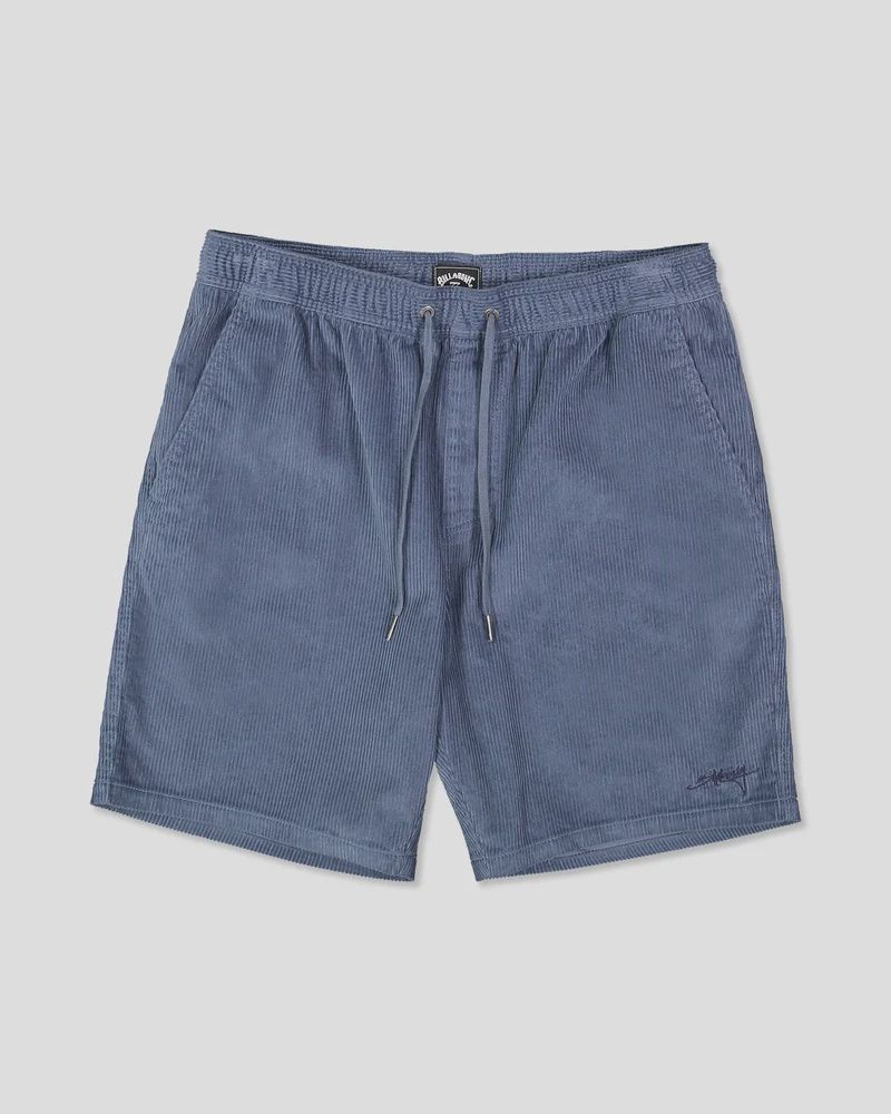 BILLABONG MENS LARRY CORD WALKSHORT - CHINA BLUE