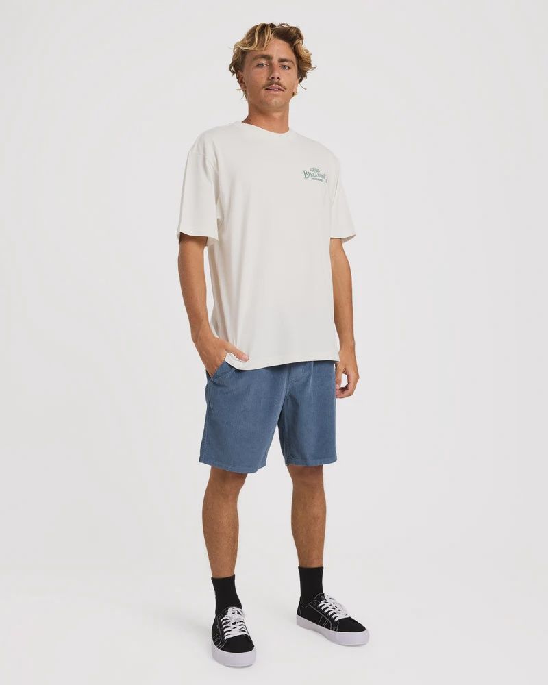 BILLABONG MENS LARRY CORD WALKSHORT - CHINA BLUE