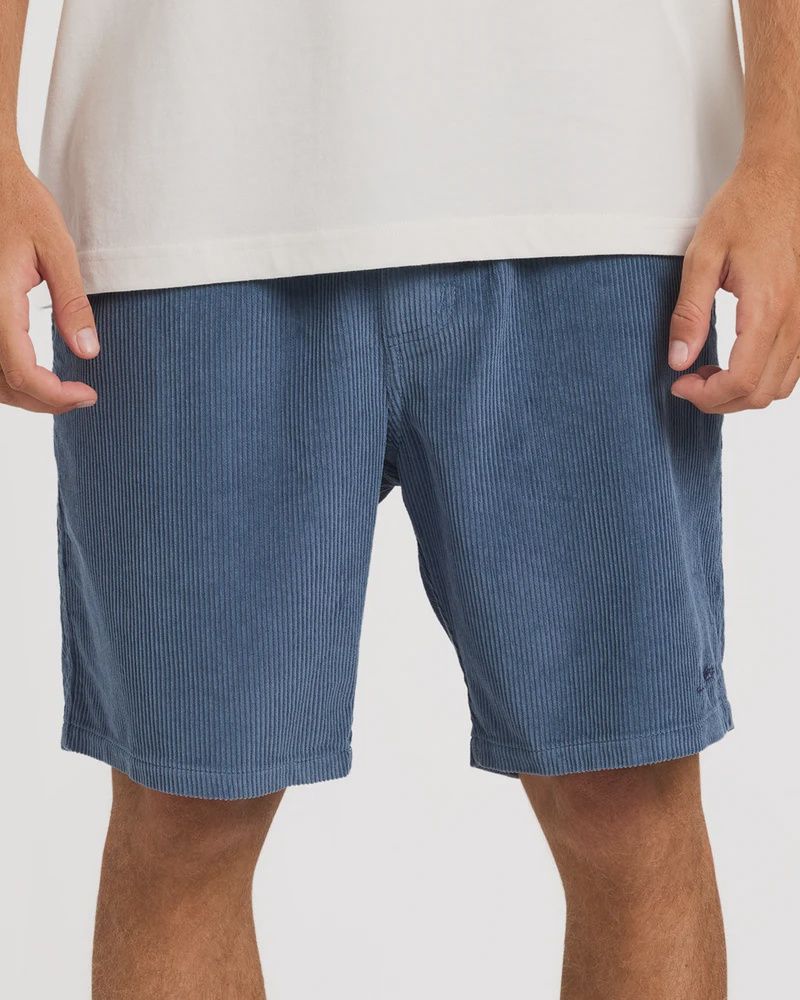 BILLABONG MENS LARRY CORD WALKSHORT - CHINA BLUE