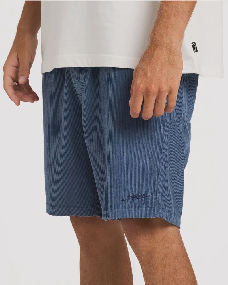 BILLABONG MENS LARRY CORD WALKSHORT - CHINA BLUE