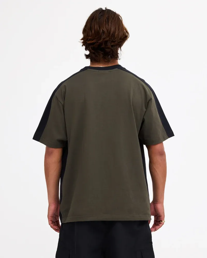 BILLABONG MENS SPEC ICONIC SS TEE - FOREST