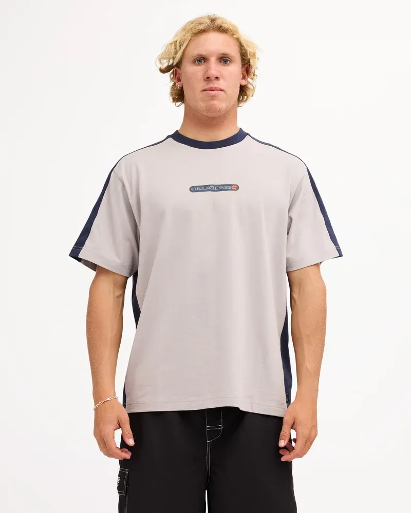 BILLABONG MENS SPEC ICONIC SS TEE - ASH