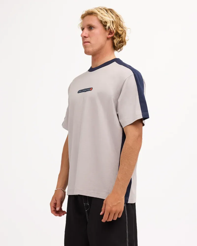 BILLABONG MENS SPEC ICONIC SS TEE - ASH