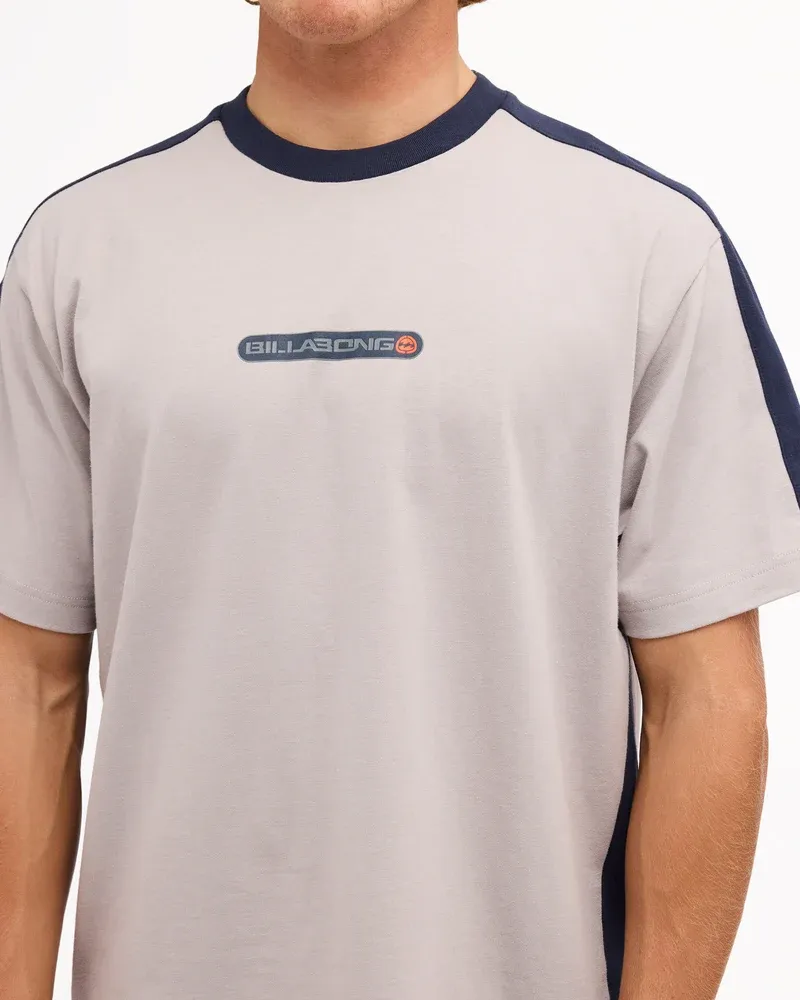 BILLABONG MENS SPEC ICONIC SS TEE - ASH
