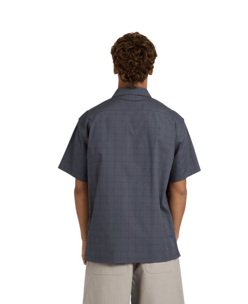 BILLABONG MENS SPEC MOGUL SS SHIRT - NAVY