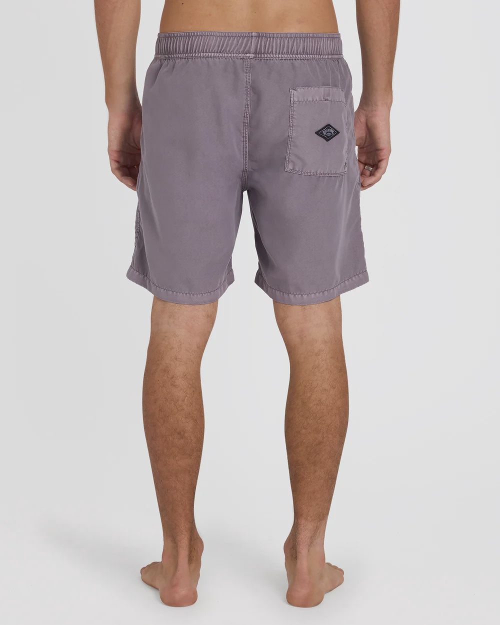 BILLABONG MENS ALL DAY OVERDYED LAYBACK SHORT - STEEL PURPLE