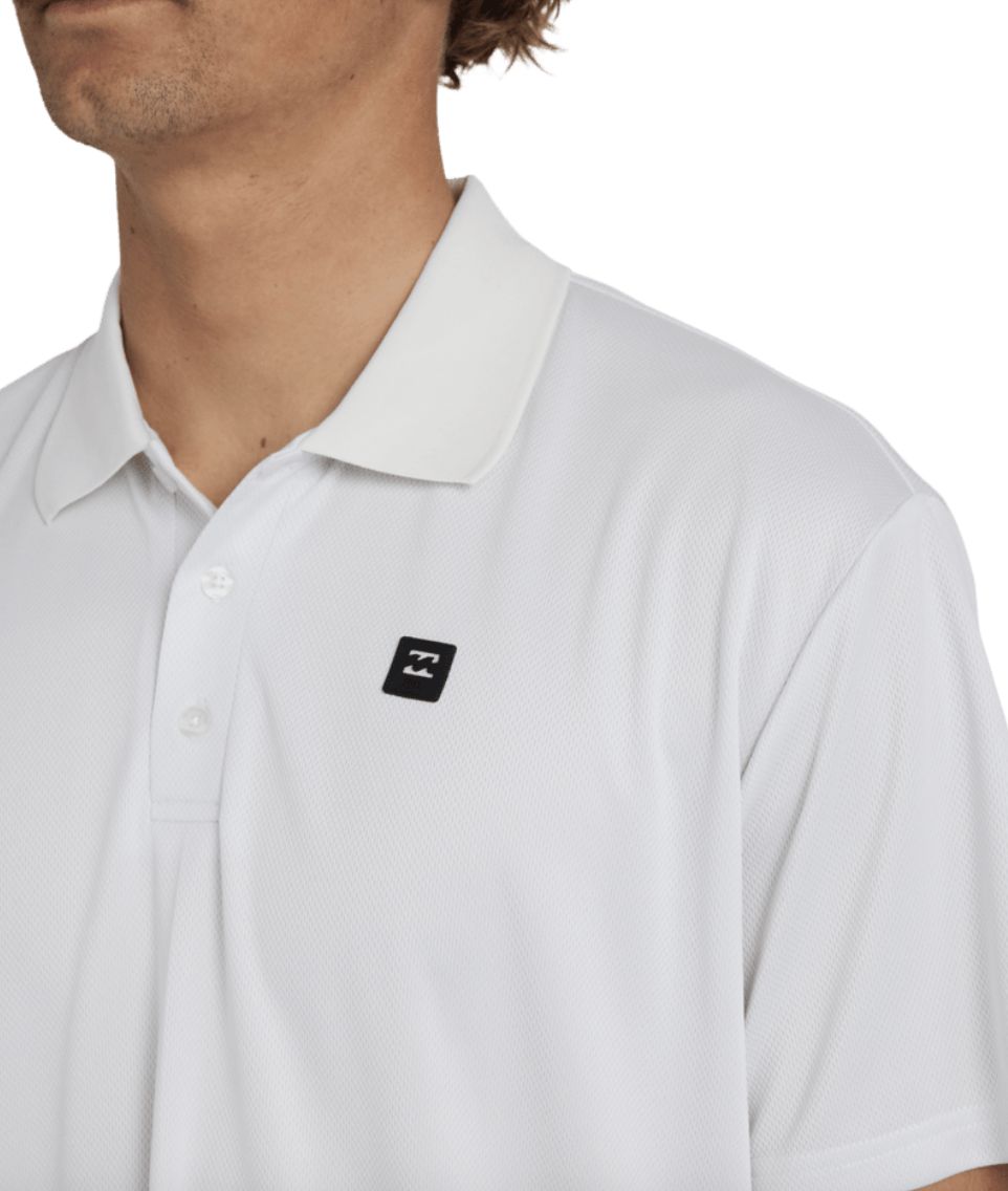 BILLABONG MENS ADIV SS POLO - GREY MIST