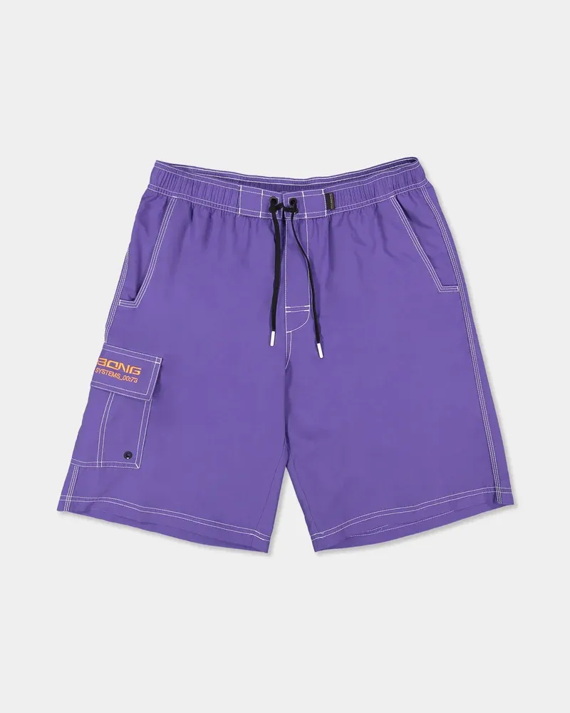 BILLABONG MENS THROW ON 22" BOARDSHORT - PURPLE