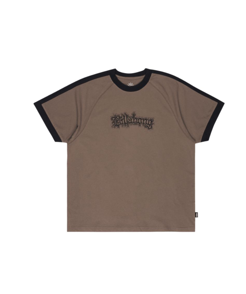 BILLABONG MENS CREED PANEL SS TEE - CAVA