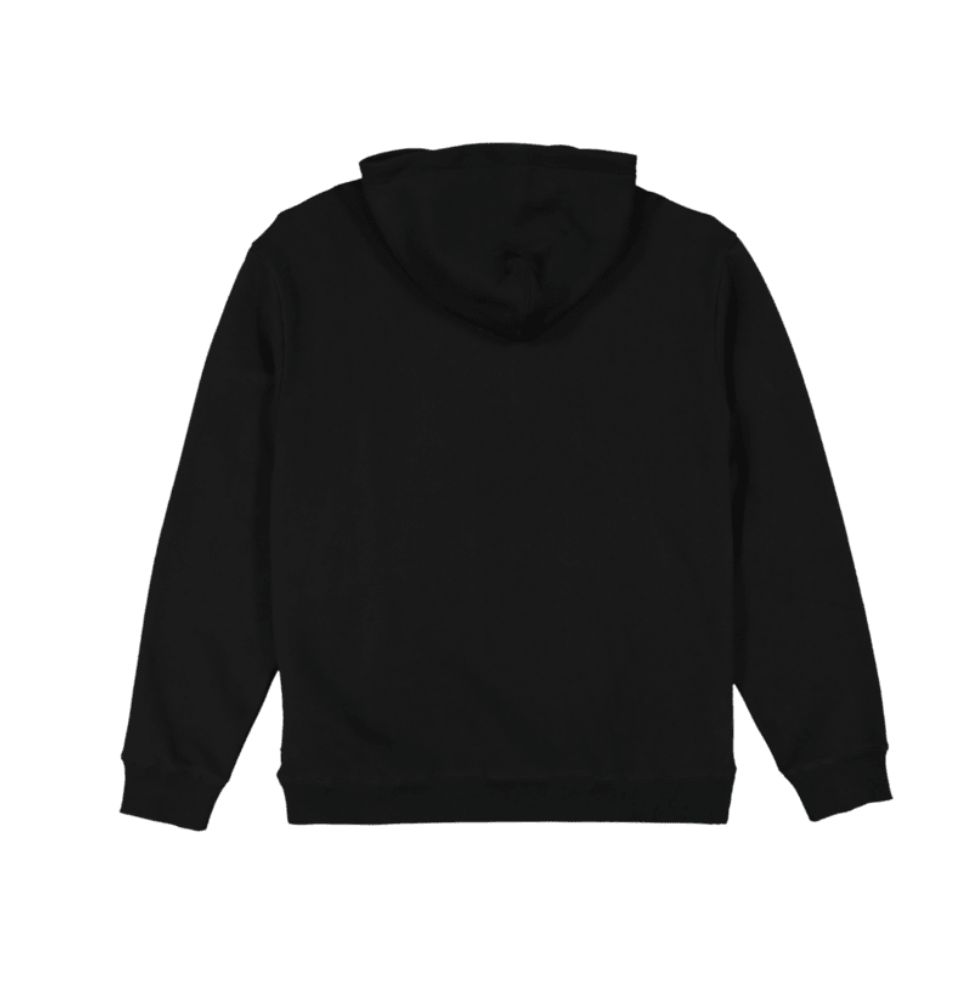BILLABONG MENS CREED NEON STAR HOODIE - BLACK