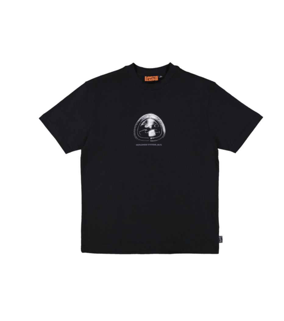BILLABONG TEEN BOYS SPEC METAL SS TEE - BLACK