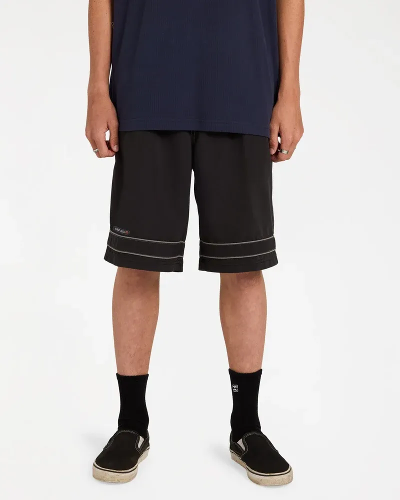 BILLABONG MENS THROW ON 2.0 BOARDSHORT - BLACK
