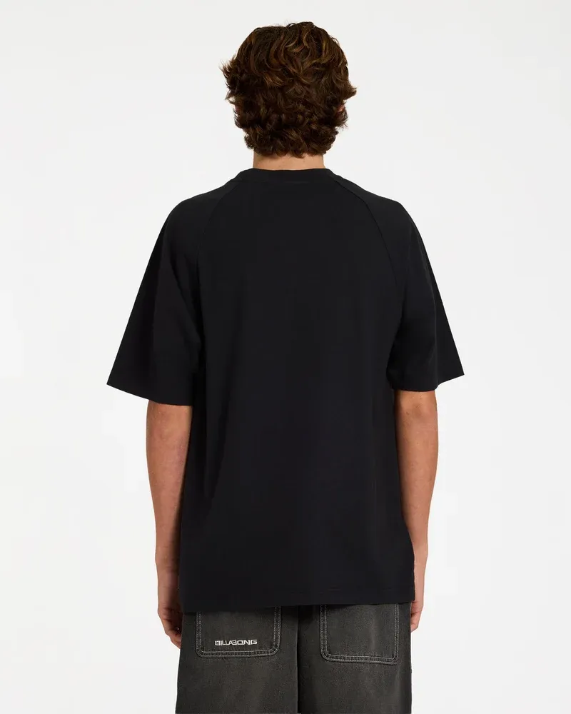 BILLABONG MENS SPEC FLUID SS TEE - GRAVEL