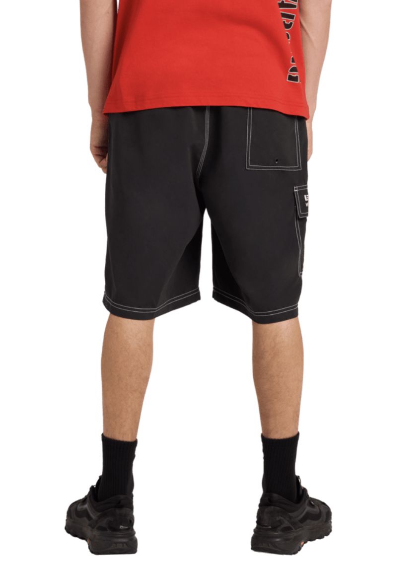 BILLABONG MENS THROW ON 22" BOARDSHORT - BLACK